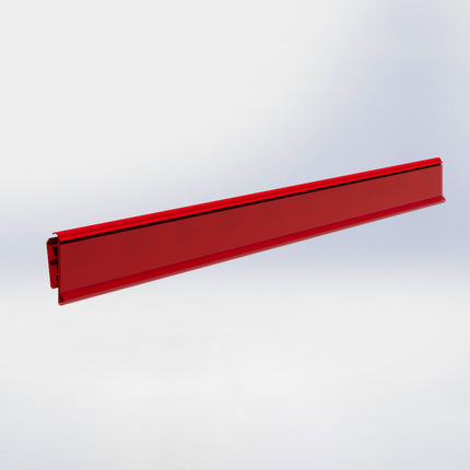 Prijsstrip Rood (L) 100 cm