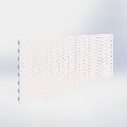 Winkelstelling achterwand perforatie Wit (H x B) 40 cm x 100 cm