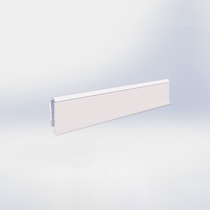 Prijsstrip Wit voor hoekplank van 30 cm