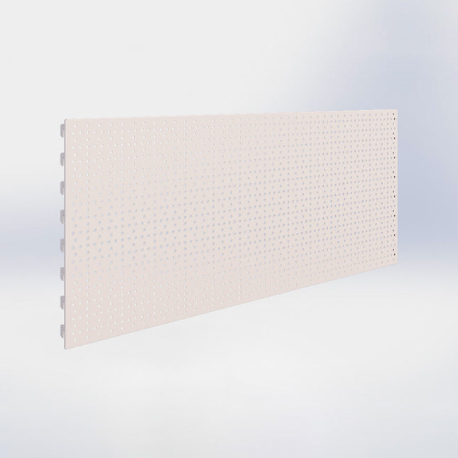 Winkelstelling achterwand perforatie Crème wit (H x B) 40 cm x 100 cm