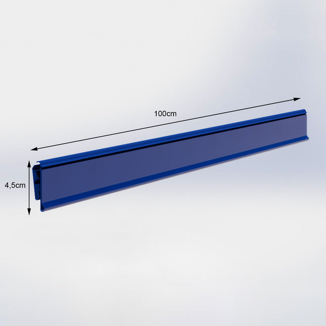 Prijsstrip Blauw (L) 100 cm