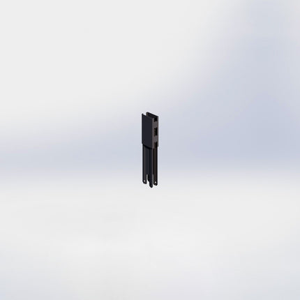 Verlengstuk - H10 x B3 x D6 cm - Antraciet