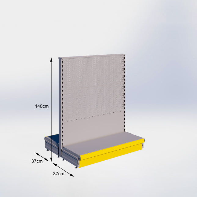 Center position Perforation Gray h:140/47