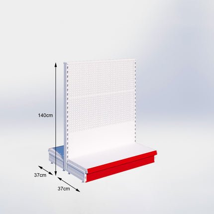 Center position Perforation White h:140/37