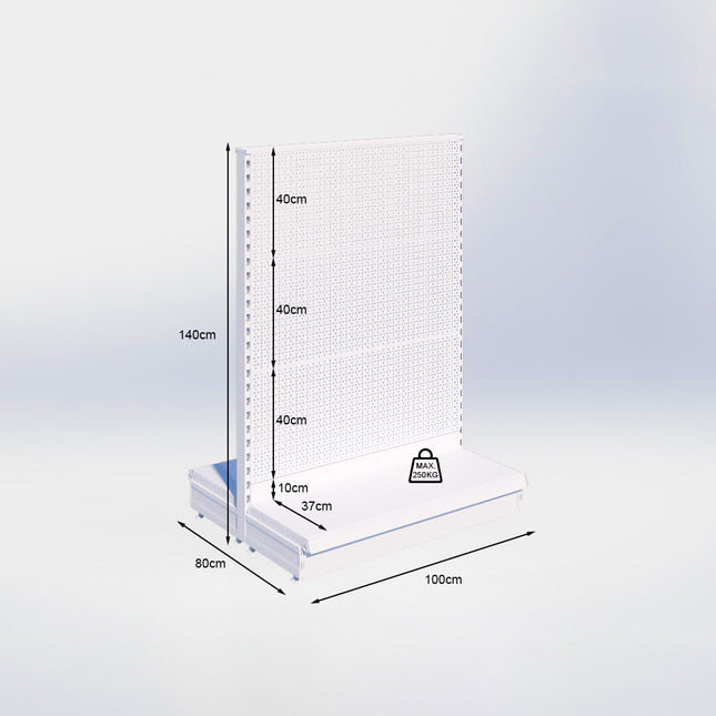 Center position Perforation White h:140/37