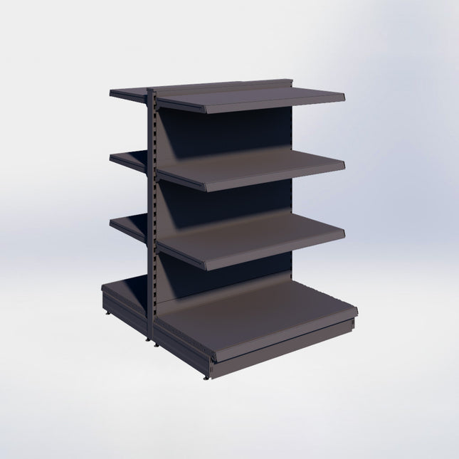 Center rack Anthracite h:140/57