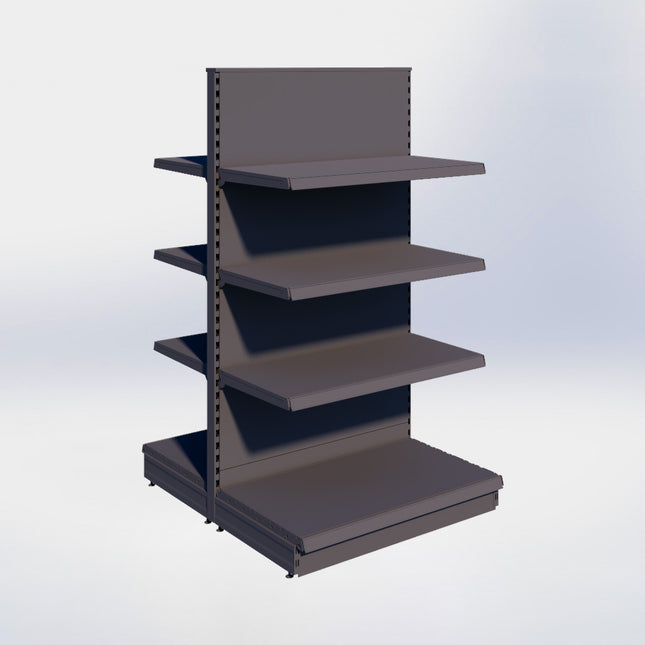 Center rack Anthracite h:140/57