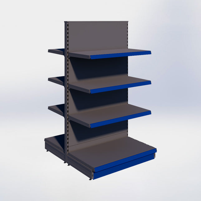 Center rack Anthracite h:140/57