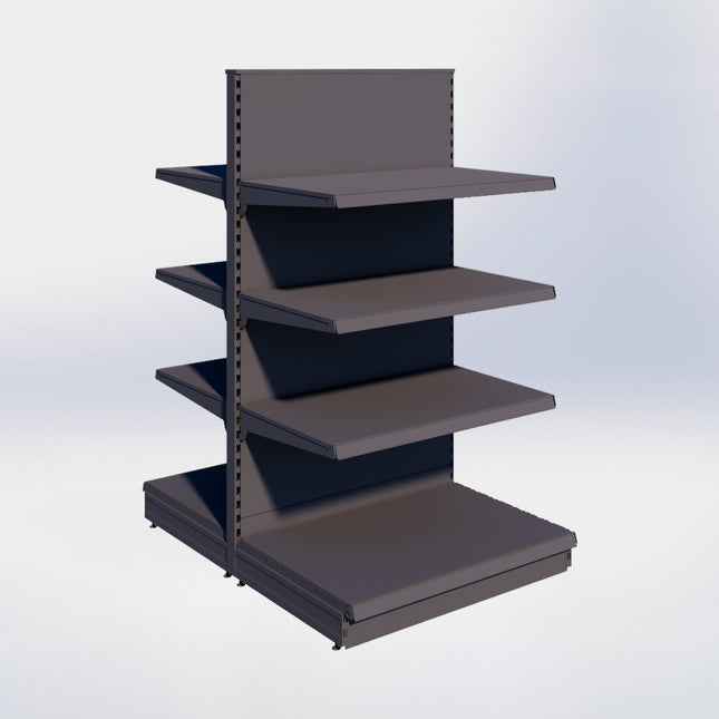 Center rack Anthracite h:140/57