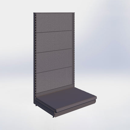 Head unit Perforation Anthracite H:140/57