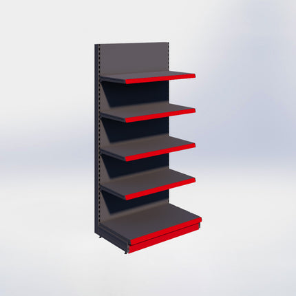 Wall shelving unit Anthracite h:210/57