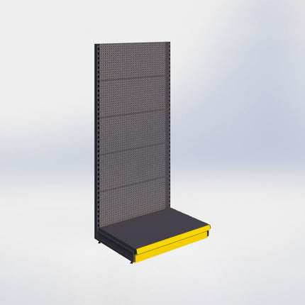 Wall rack Perforation Anthracite h:215/57