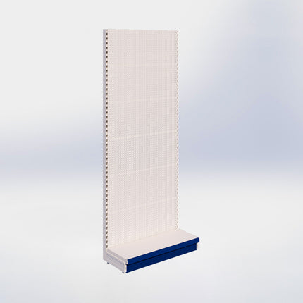 Wall Shelving Perforation Cream White h:215/47