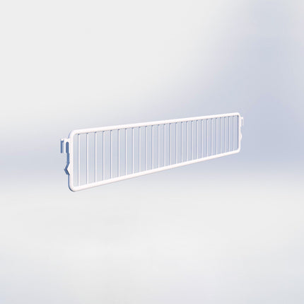 Metalen vakverdelers - H9,5 x D57 cm - Wit