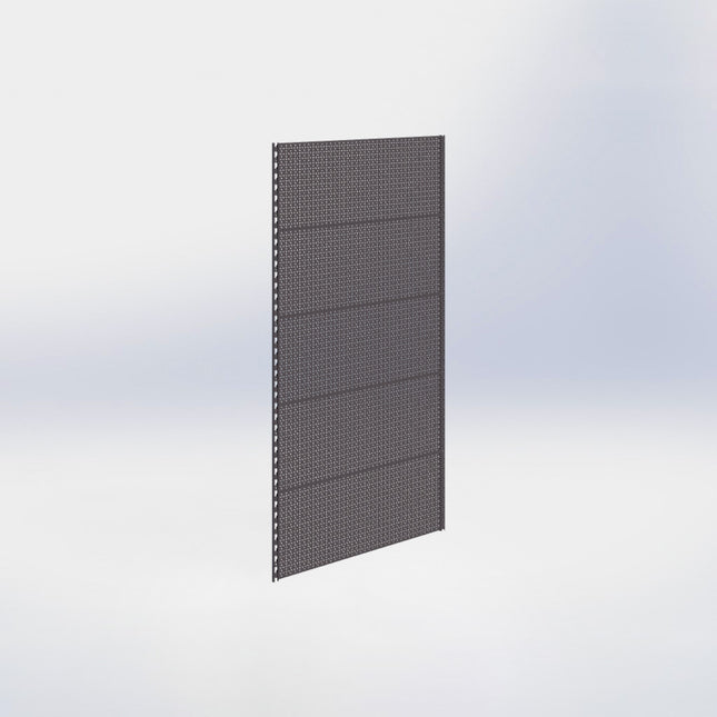 Wandrailstelling perforatie - H200 x B100 cm - Antraciet
