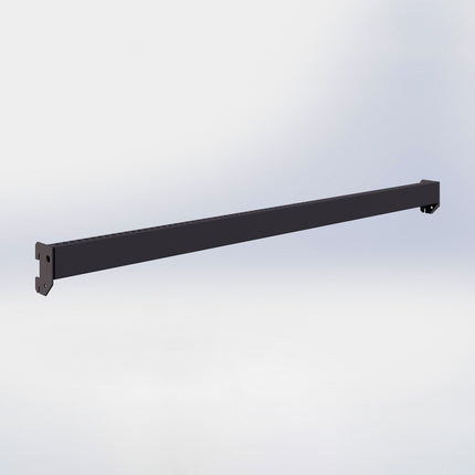 Draagbalk geperforeerd - L100 cm - Antraciet