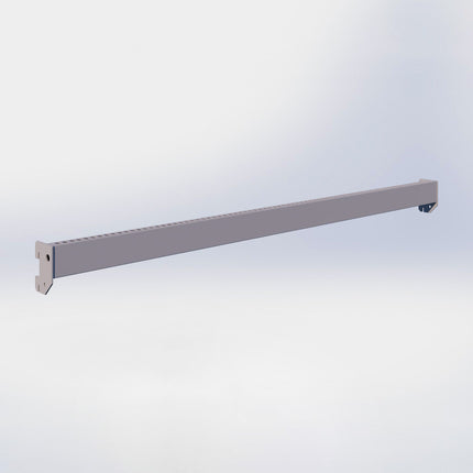 Draagbalk geperforeerd - L100 cm - Grijs