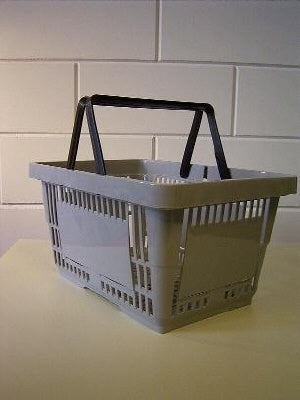 Shopping basket BIG with 2 handles 28LT