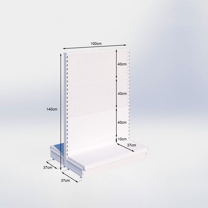 Center position Perforation White h:140/37