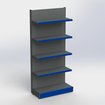 Wall shelving unit Anthracite h:210/47