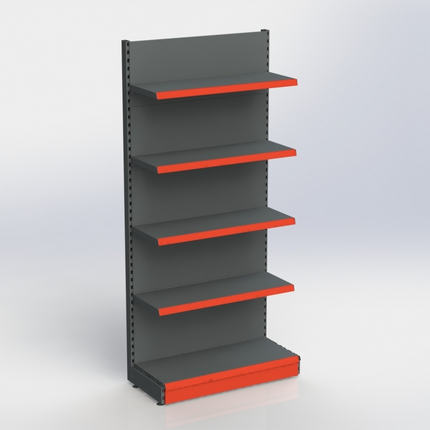 Wall shelving unit Anthracite h:210/47