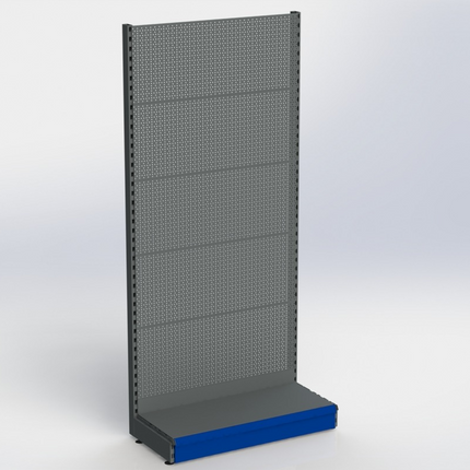 Wall rack Perforation Anthracite h:215/57