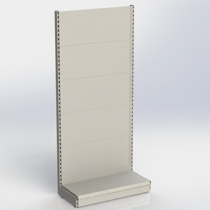 Wall rack Perforation Gray h:210/47