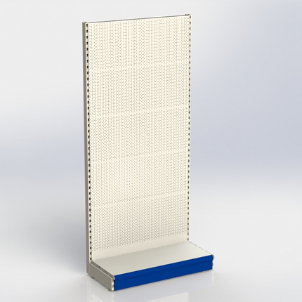 Wall rack Perforation White h:215/37