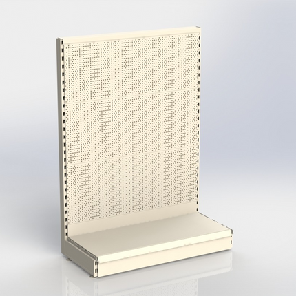 Head unit Perforation Cream White h:140/47